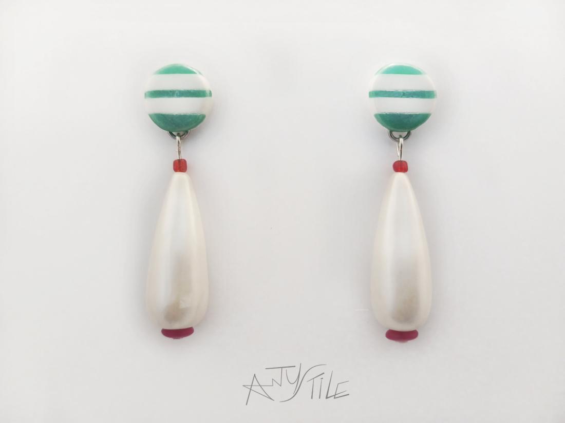Boucles d'oreilles création originale