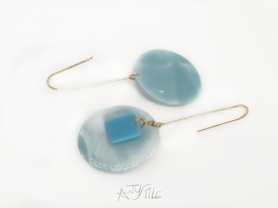 Boucles d'oreilles création originale