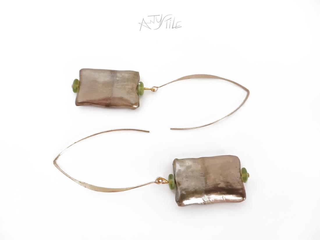 Boucles d'oreilles création originale